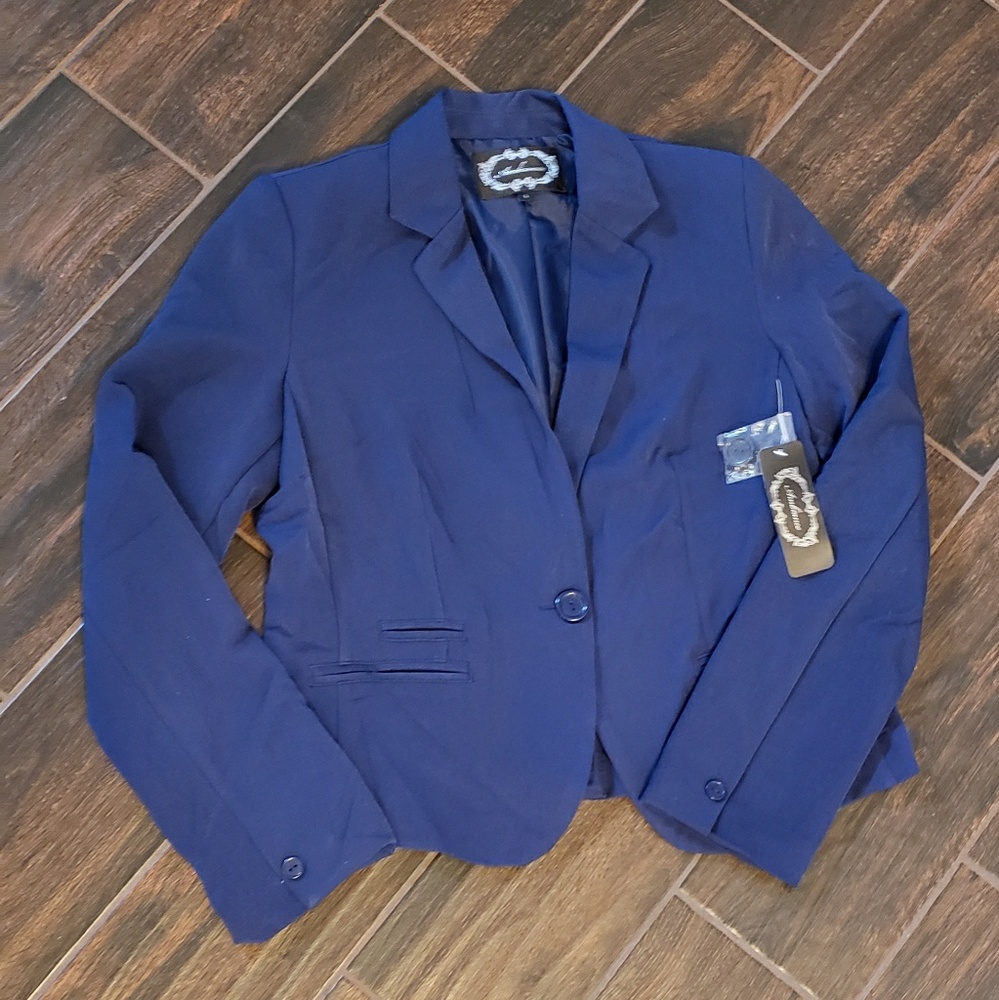 Navy blue blazer